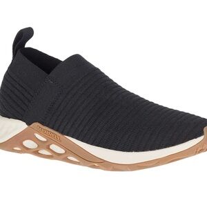 Merrell Range AC+ Laceless Shoes Women's Size 7 Black/Gum Air Cushioned‎